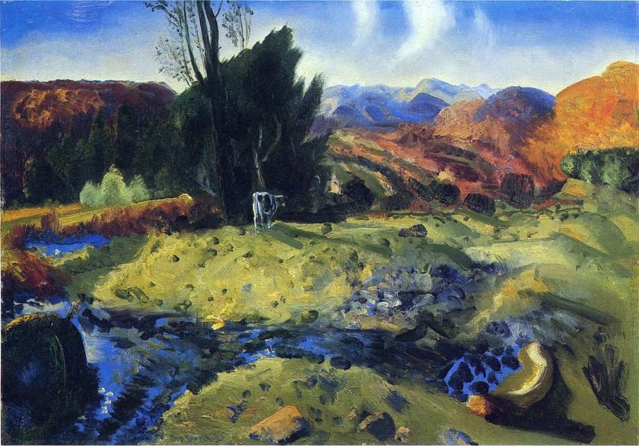 Bellows Autumn Brook Painting